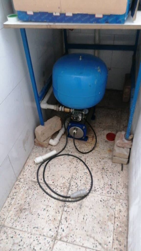 تعمیر و نصب پمپ آب در گیشا
