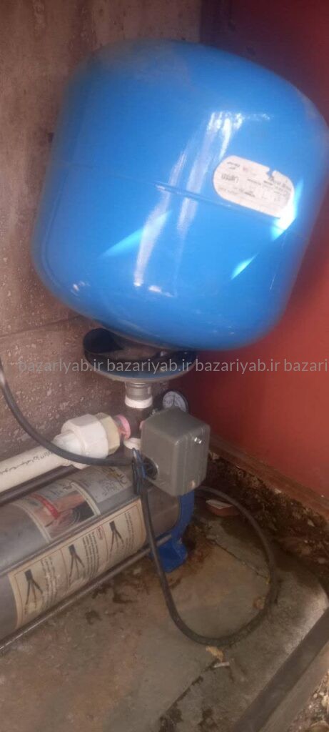 نصاب پمپ آب در شهر ری
